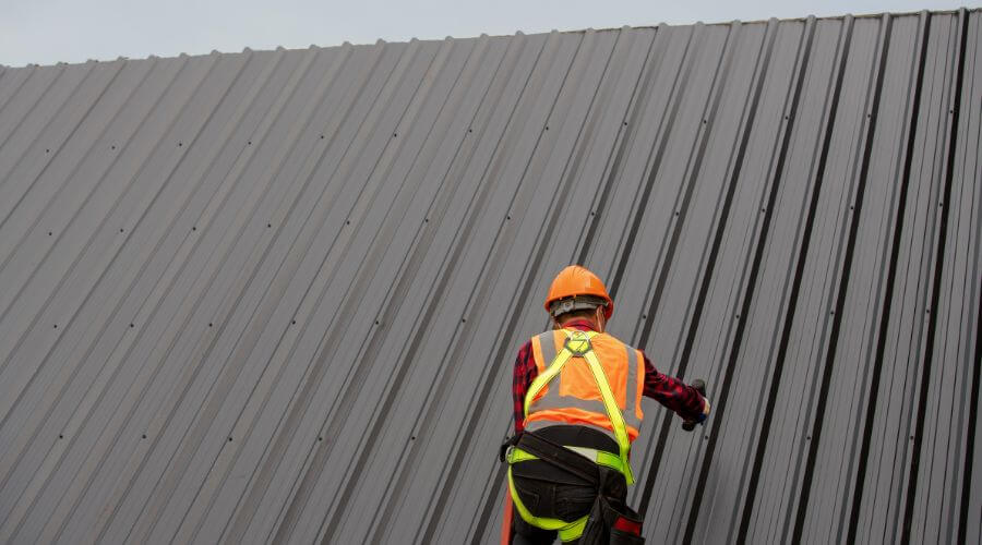 Professional metal roof installation services in Bonduel, WI